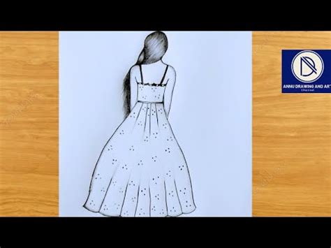 How To Draw A Treditional Girl Backside Step By Step Pencil Sketch