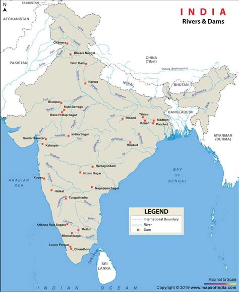 List of major dams and reservoirs of india map of india dams – Artofit