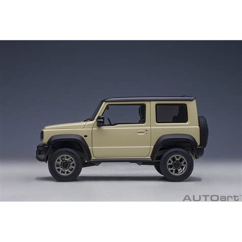 AUTOart 1 18 Suzuki Jimny Sierra JB74 Chiffon Ivory Metallic