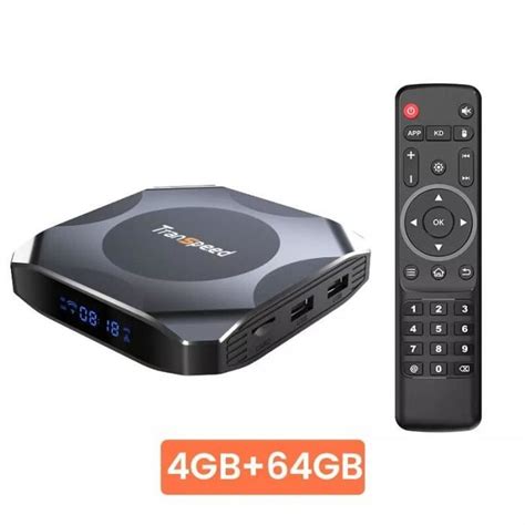 Transpeed Android Tv Box Bt D Rapide Double M Wifi K Go