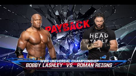 Wwe K Roman Reigns Vs Bobby Lashley Extreme Rules Match Youtube