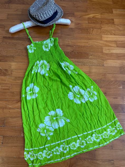 Green Floral Sun Dress Womens Fashion Dresses And Sets Dresses On