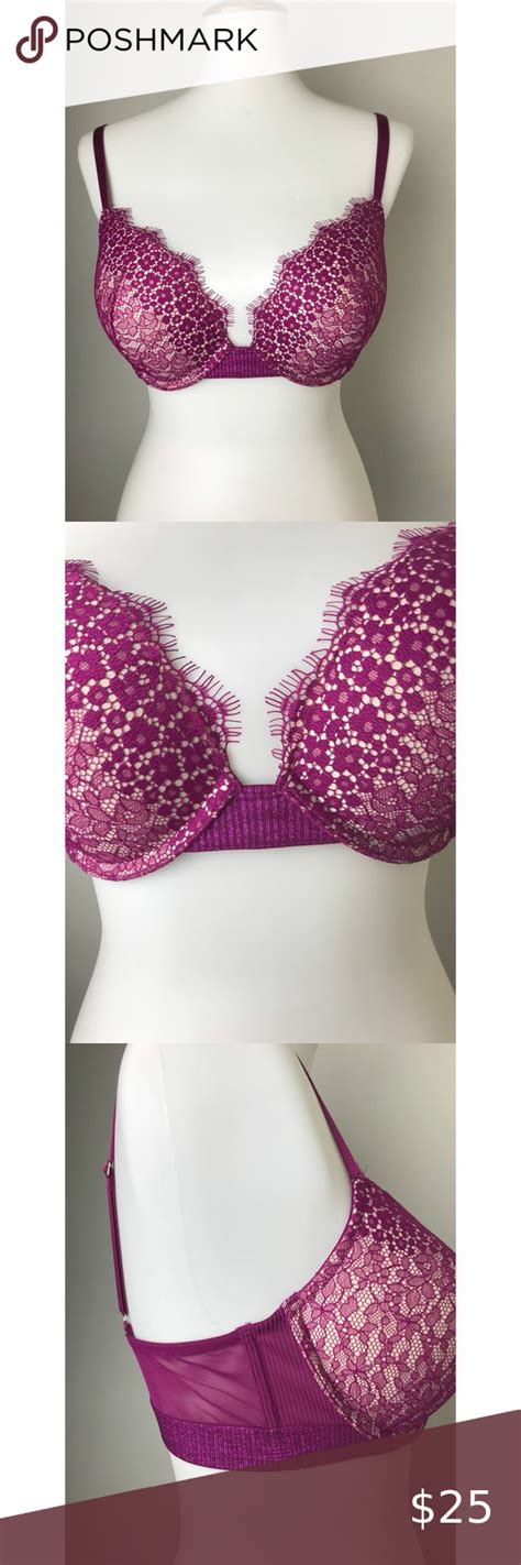 Nwt Victorias Secret Push Up Bra Size 36c Push Up Bra Bra Sizes Bra