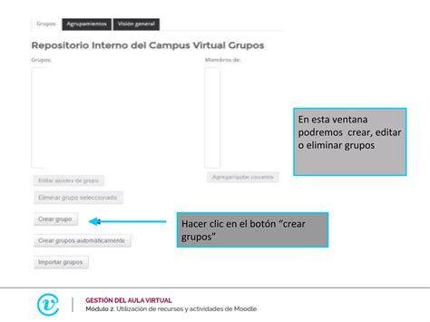C Mo Crear Grupos Ppt