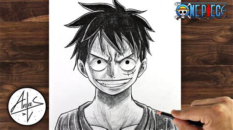 How To Draw Luffy Step By Step Tutorial For Beginners Youtube