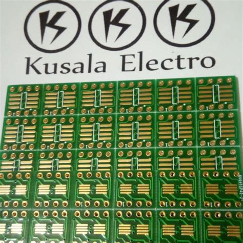 Jual PCB SOIC 8 to DIP 8 / PCB Adapter SMD 8 pin - Kab. Karangasem ...