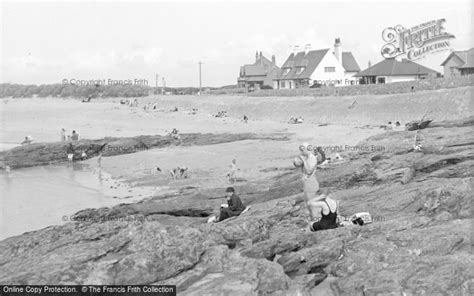 Photo of Trearddur Bay, The Beach 1936 - Francis Frith