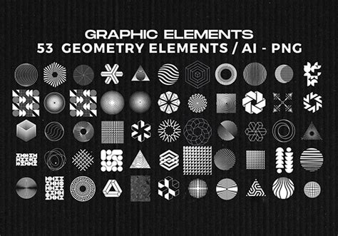 250 Graphic Elements (2) | Images :: Behance