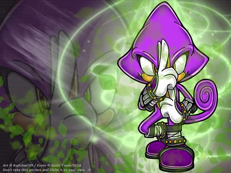 Espio the Ninja Chameleon by Kojichan on DeviantArt