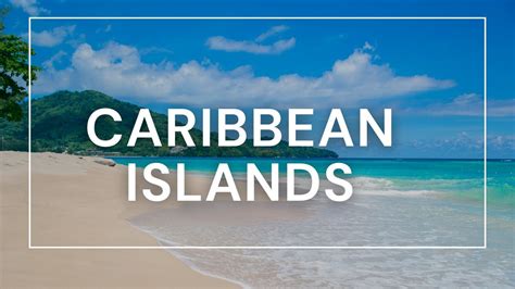 Most Beautiful Caribbean Islands YouTube