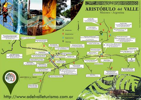 Arist Bulo Del Valle Mapa Tur Stico