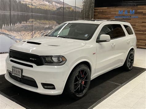 2018 Dodge Durango Srt Sport Utility Awd 6 4l V8 Hemi Mds 3rd Row Sunroof Navigation