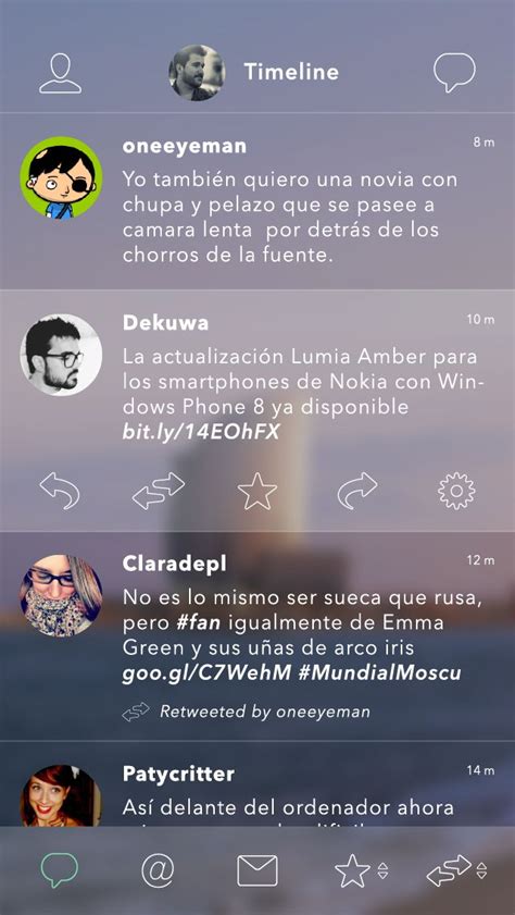 Strix App For Twitter By M Ximo Gavete Ui Quiero Una Novia