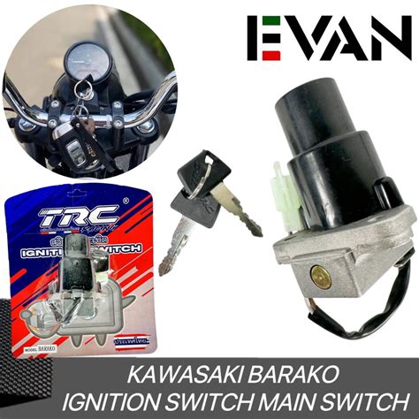 Kawasaki Barako Ignition Switch Main Switch Motorcycle Shopee Philippines