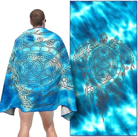 Lubibi Serviette De Plage En Microfibre Grande Couverture De Plage