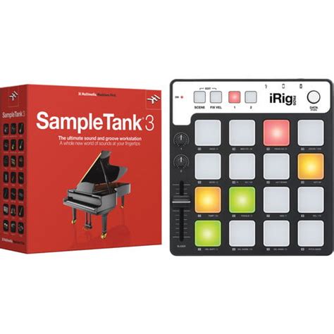 Ik Multimedia Sampletank And Irig Keys Pro Controller Pro Audio