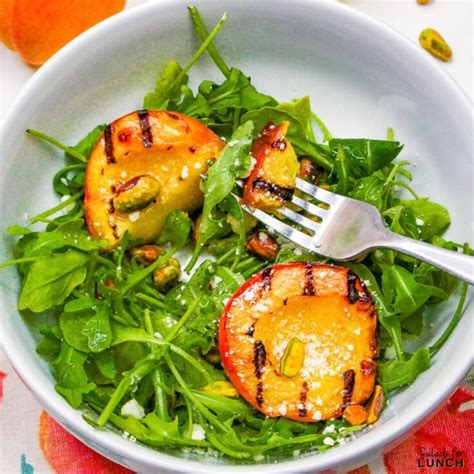 Grilled Peach Salad Recipe A Flavourful Summer Delight