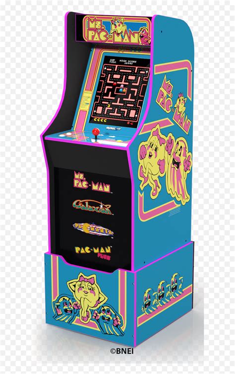 Ms Pacman Arcade Machine With Riser Arcade1up Walmartcom Ms Pac Man