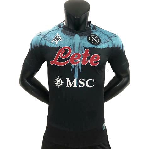 Replica Kappa Ssc Napoli Maglia Gara Burlon Limited Edition Soccer