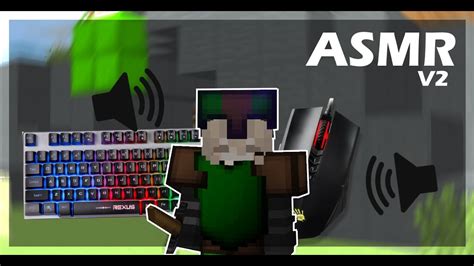 🔊 Keyboard Mouse Sounds 🔊 V2 │asmr Hypixel Bedwars Youtube