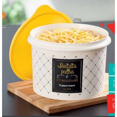 Tupperware Caixa Batata Palha Bistr G Shopee Brasil