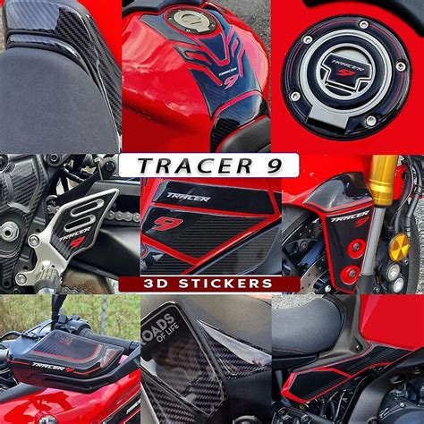 3D Aufkleber für Yamaha Tracer 9 Tracer9 Tracer 9 Tracer9 2022 2023