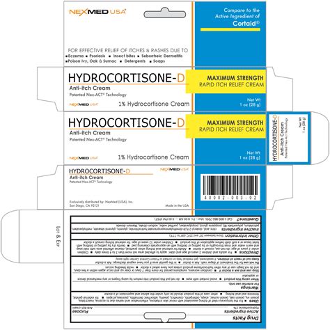 Hydrocortisone D Information, Side Effects, Warnings and Recalls