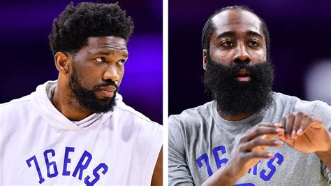 Sixers’ Joel Embiid James Harden Take Post Shootaround Work Seriously Nbc Sports Philadelphia