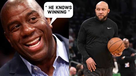 Lakers Legend Magic Johnson Hypes Coach Darvin Hams Introductory Press