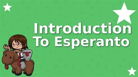 Introduction To Esperanto In English Esperanto Rachel S Conlang