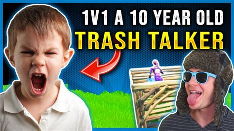 I Made A 10 Year Old Trash Talker Apologize After Getting Destroyed In