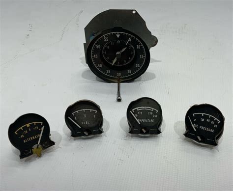 Lot Of Mopar B Body Rallye Gauges Instrument Panel Cluster