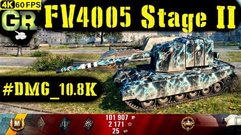 World Of Tanks Fv4005 Stage Ii Replay 5 Kills 10 8k Dmg Patch 1 4 0