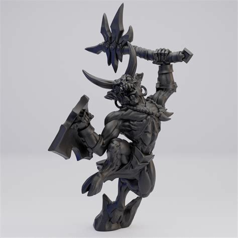 Hot Goblin デーモングラント ポーズC ミニチュア ホットゴブリン 悪魔の躍動