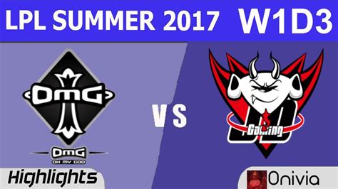 Omg Vs Jdg Highlights Game Lpl Summer Omg Vs Jd G Youtube