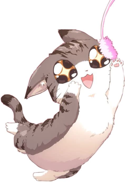 Anime Cat Png Image