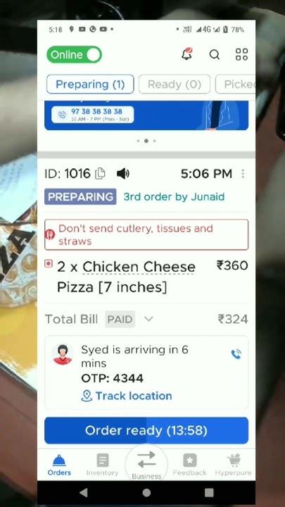 Day 57 Zomato Cloud Kitchen Thums Up Sprite Ka Stock A Gaya 🤩