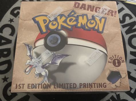 Pokémon 1st Edition Fossil Booster Box English Factory Sealed Ebay