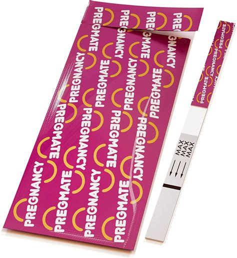 Pregmate 50 Pregnancy Test Strips 50 Count Fast And Reliable Results