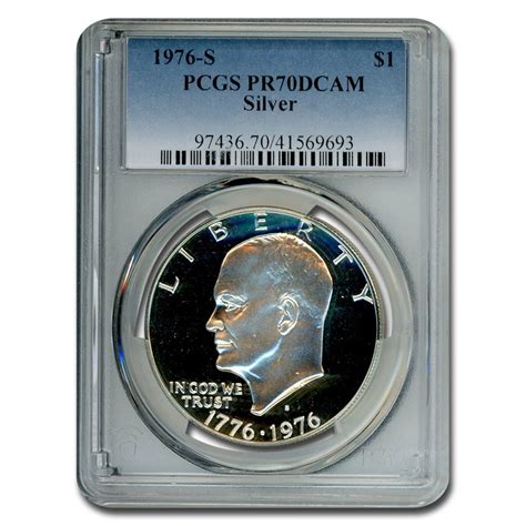 Buy 1976-S Silver Eisenhower Dollar PR-70 PCGS | APMEX