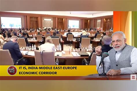 India Middle East Europe Economic Corridor To Become Basis Of World