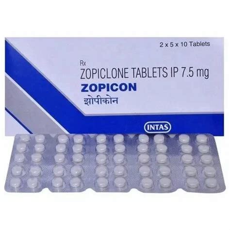 Imovane Zopiclon 75 Mg For Clinical At Rs 1650 Box In Navi Mumbai ID