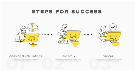 Premium Vector | Steps for success. business and life achievements and ...
