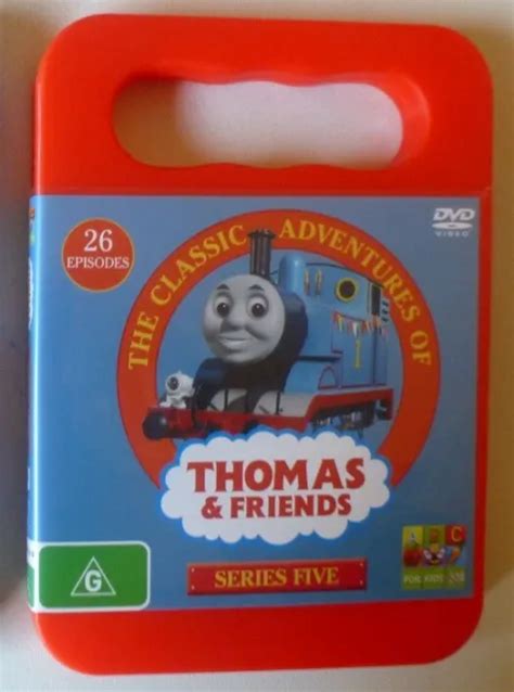 THOMAS THE TANK AND FRIENDS SERIES 5 dvd REGION 4 trains CLASSIC ...