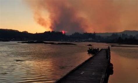 New B C Wildfires Spark Evacuation Orders States Of Emergency Cbc News