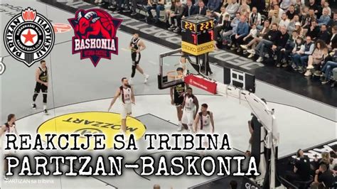 Partizan Baskonia Atmosfera Sa Tribina YouTube