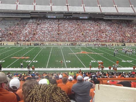 Section At Dkr Texas Memorial Stadium Rateyourseats