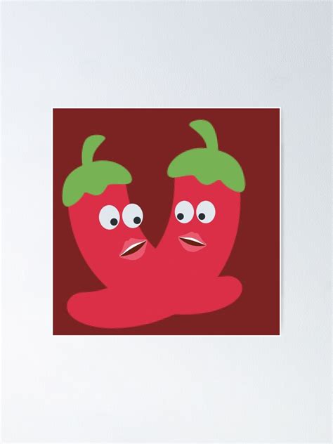 "Chilly emoji" Poster for Sale by Designmaster786 | Redbubble