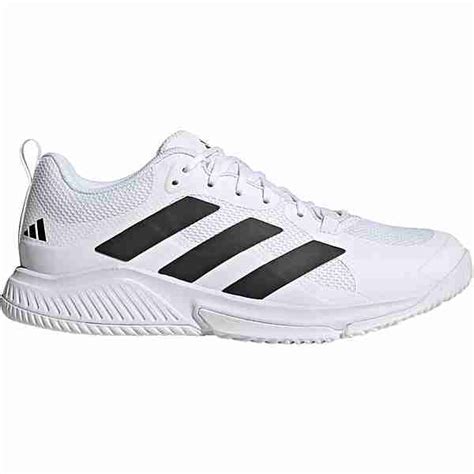 Adidas Court Team Bounce 20 Hallenschuhe Herren Ftwr White Core Black