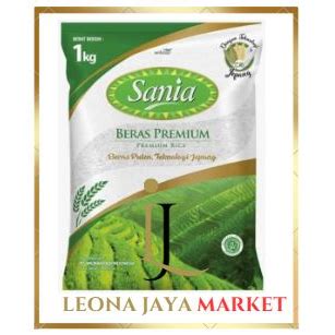 Jual LJ MARKET BERAS SANIA 1 KG BERAS KEMASAN KECIL BERAS 1 KILO BERAS